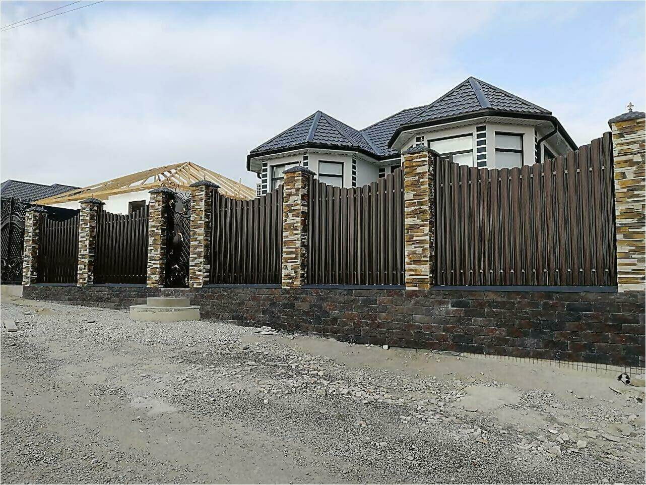 забор из штакетника 110м фото3 в Реутове
