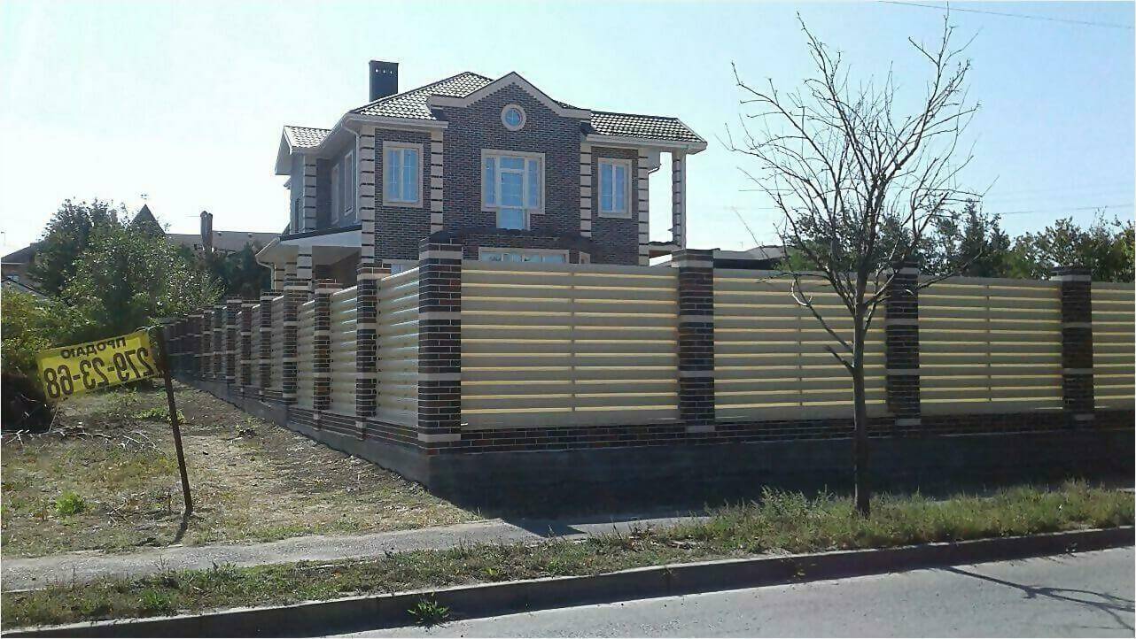 Забор из штакетника 115м фото3 в Реутове