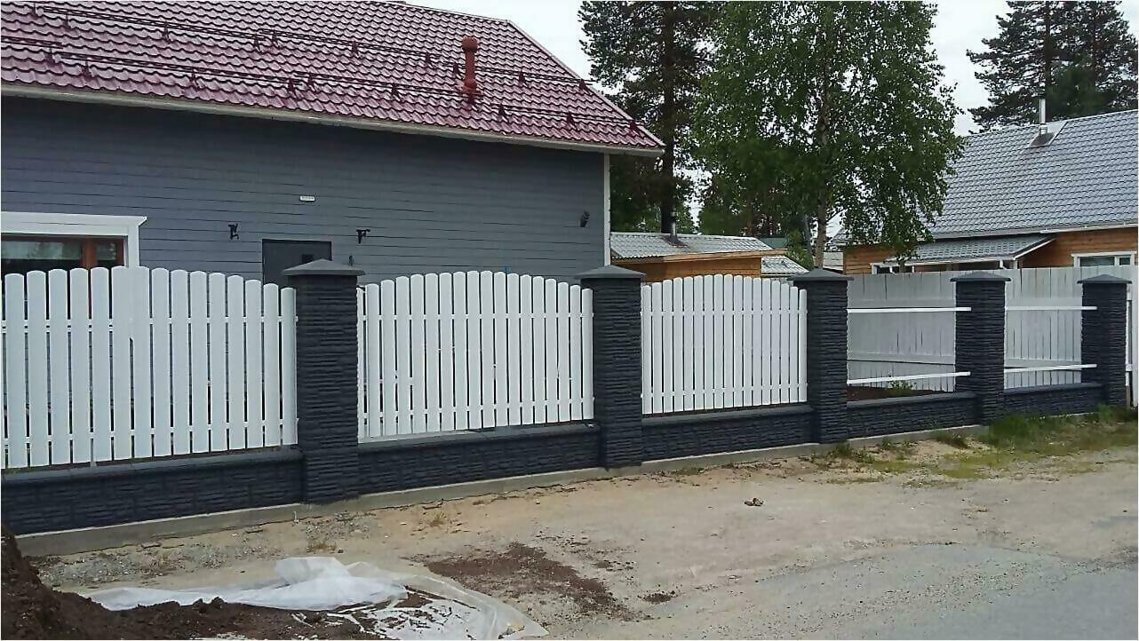забор из штакетника 85м фото3 в Реутове
