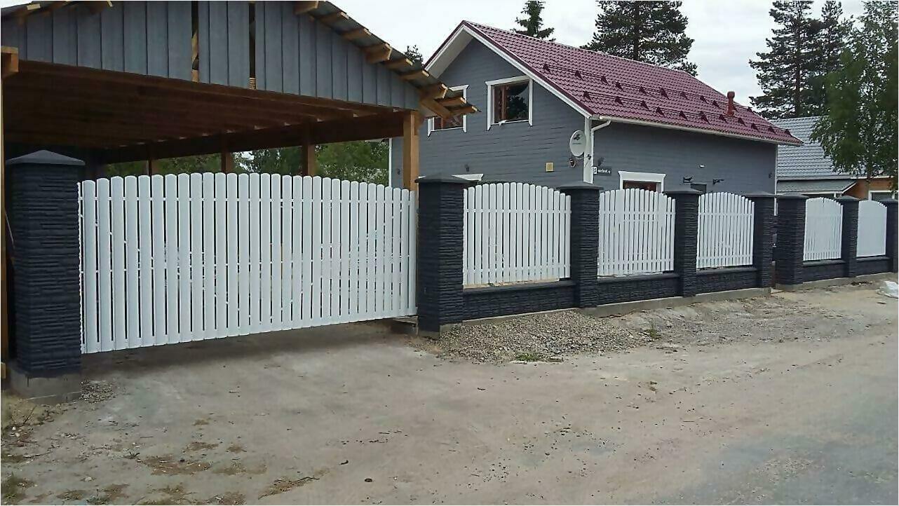 забор из штакетника 85м фото2 в Реутове