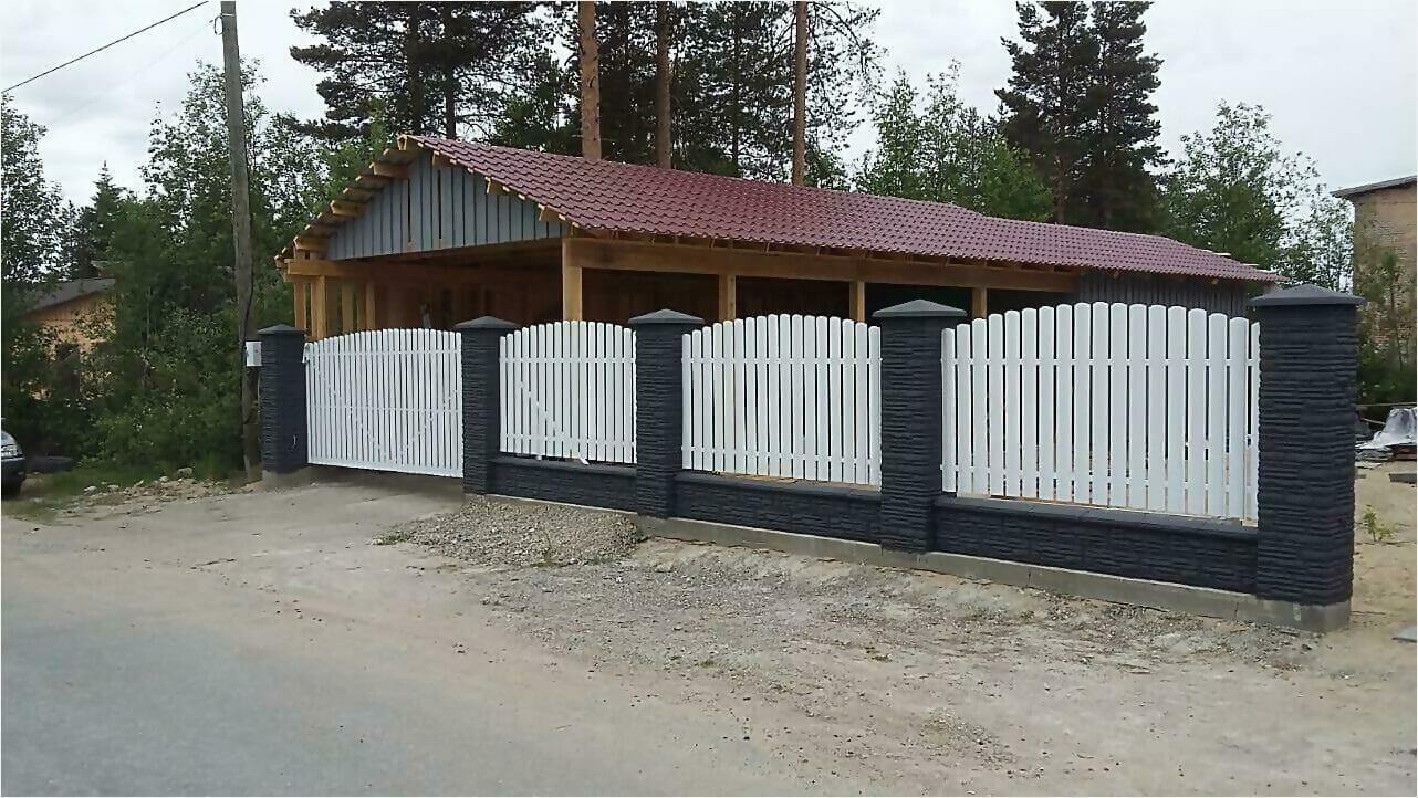 забор из штакетника 85м фото1 в Реутове