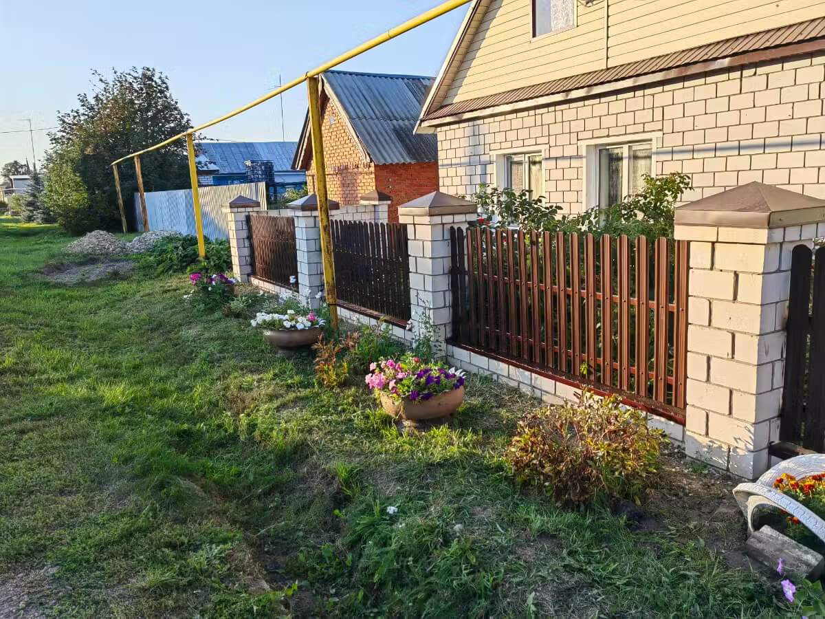 Забор из евроштакетника 10м RAL8017/8017 Шоколад двусторонний фото 2 в Реутове