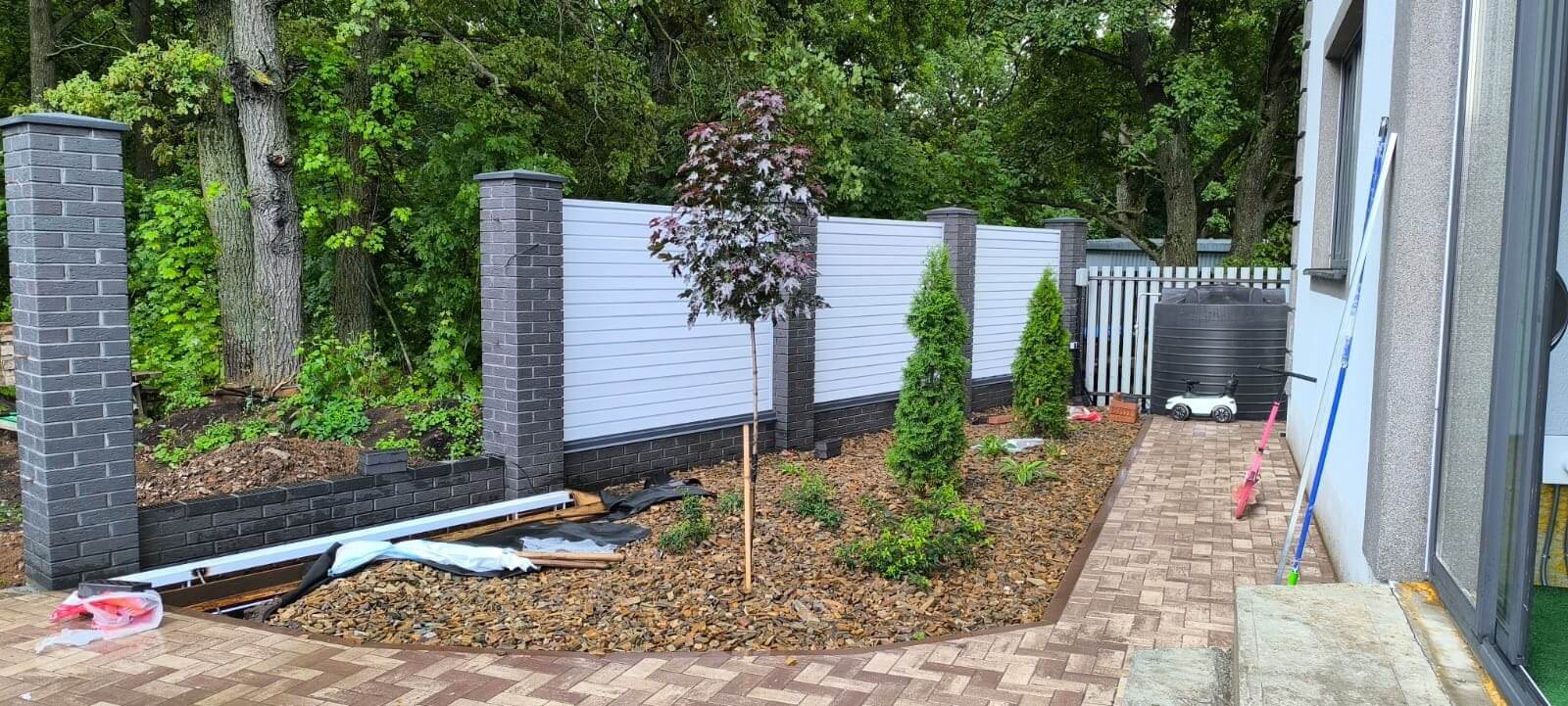 Забор-жалюзи из ламелей Хай-Тек 54м RAL9003 Белый фото 3 в Реутове