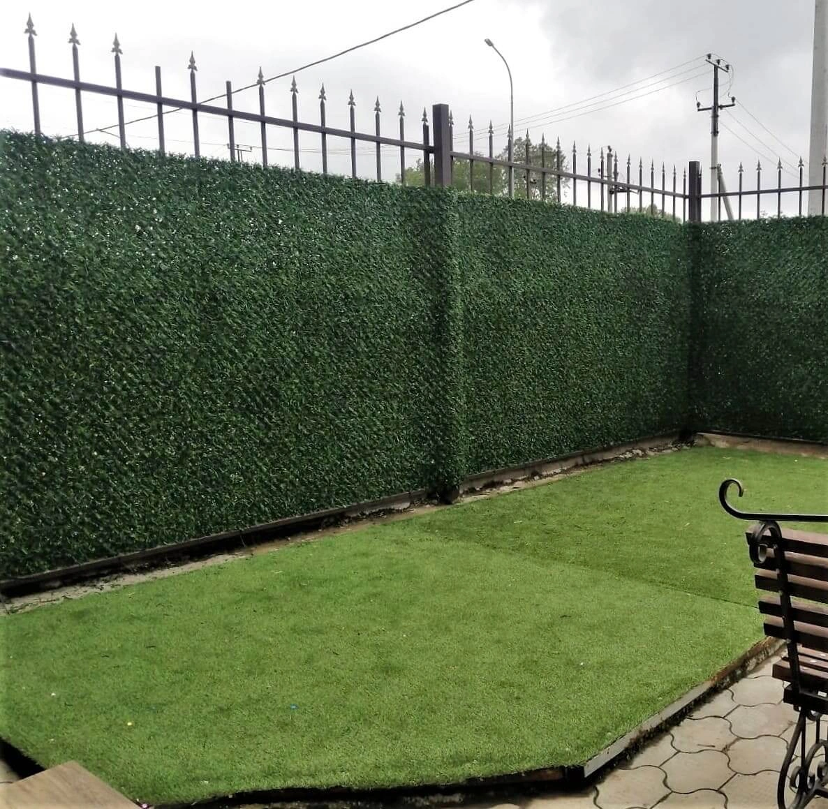 Вечнозеленый забор Grass Fence 33м фото 4 в Реутове